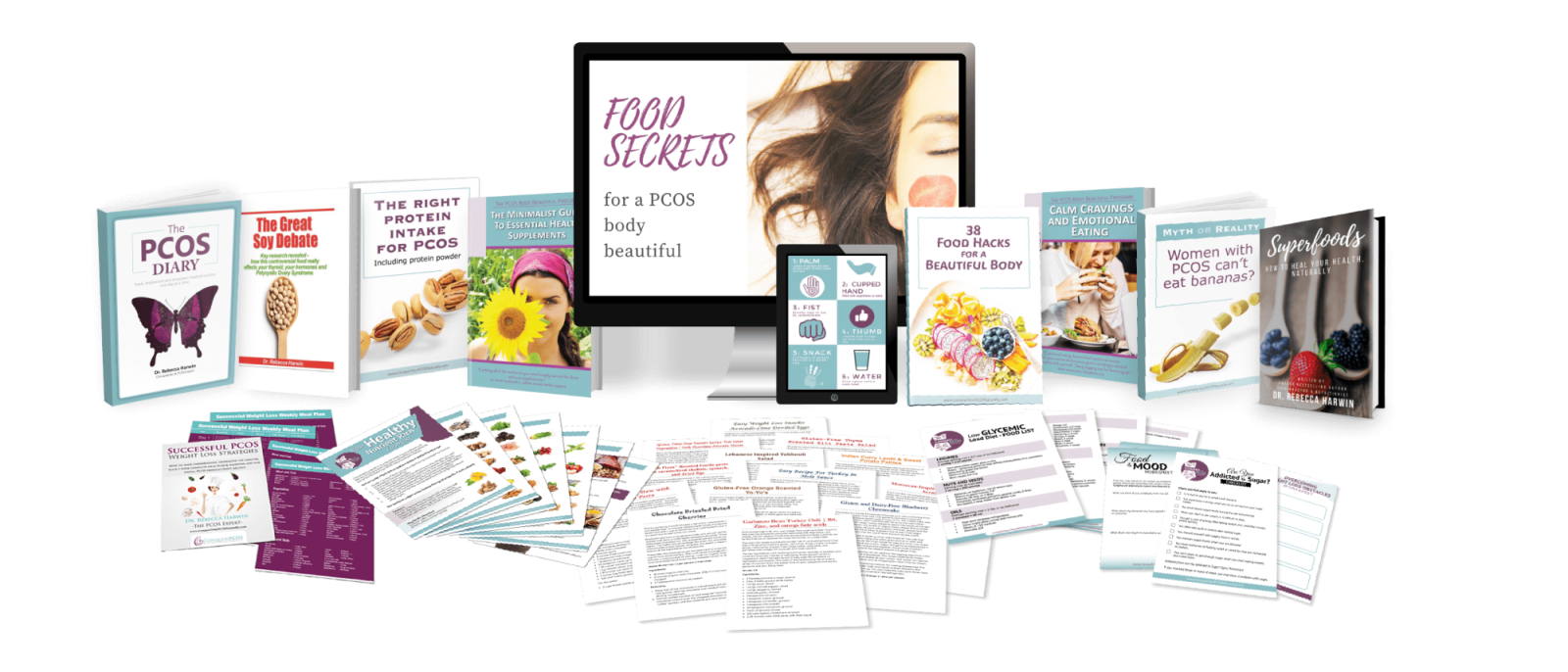 food secrets for a pcos beautiful body graphic